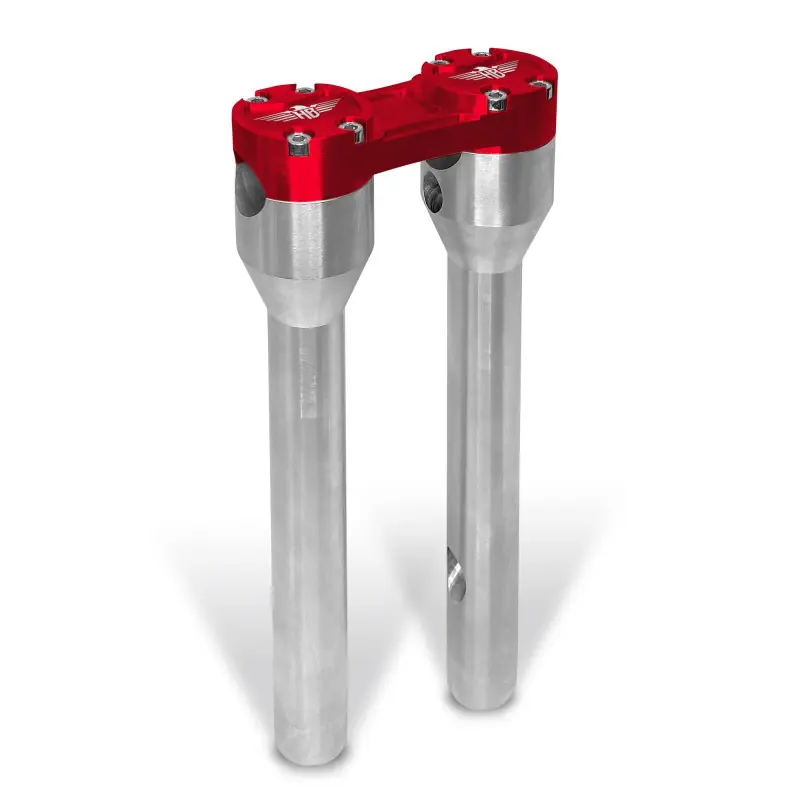 HEINZ BIKES - GERADE RISER 12 SILBER/ROT 1 Wochenendangebot