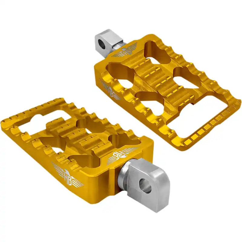 Kostenloser Rückversand HEINZ BIKES - FUßRASTEN MX V1 M8 SOFTAIL GOLD