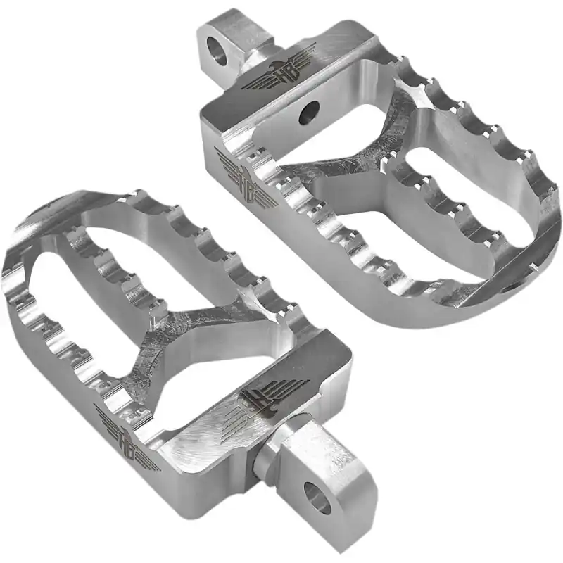 Jetzt Kaufen HEINZ BIKES - FUßRASTEN MX V2 M8 SOFTAIL SILBER