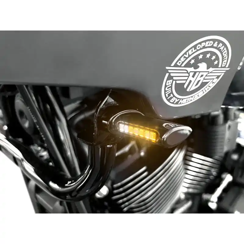 Schnäppchen HEINZ BIKES - BLINKER CLASSIK ST SCHWARZ D