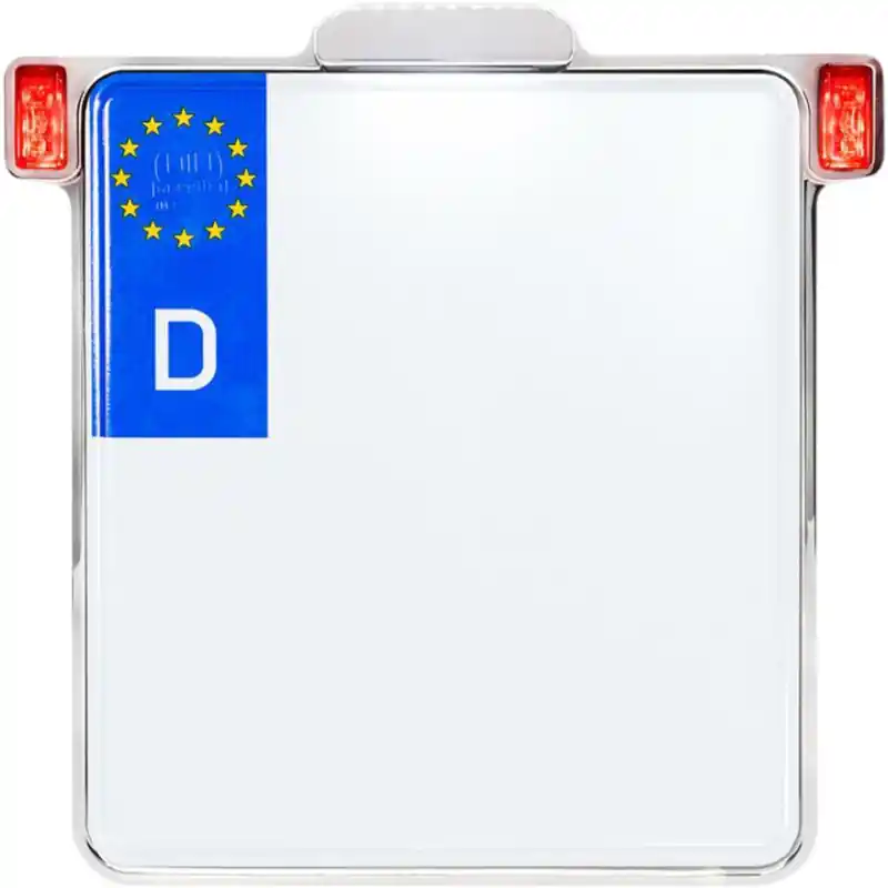 HEINZ BIKES - LIC.PLT.2IN1 W/TL CHROM Preiswert