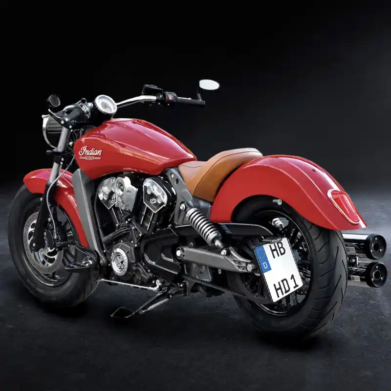 HEINZ BIKES - LIC.PLT SCOUT 15-20 SCHWARZ UK Sonderaktion