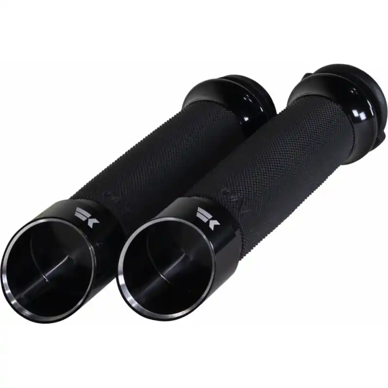 Kostenloser Versand KHROME WERKS - GRIP CUSTOM EDGE TBW BL