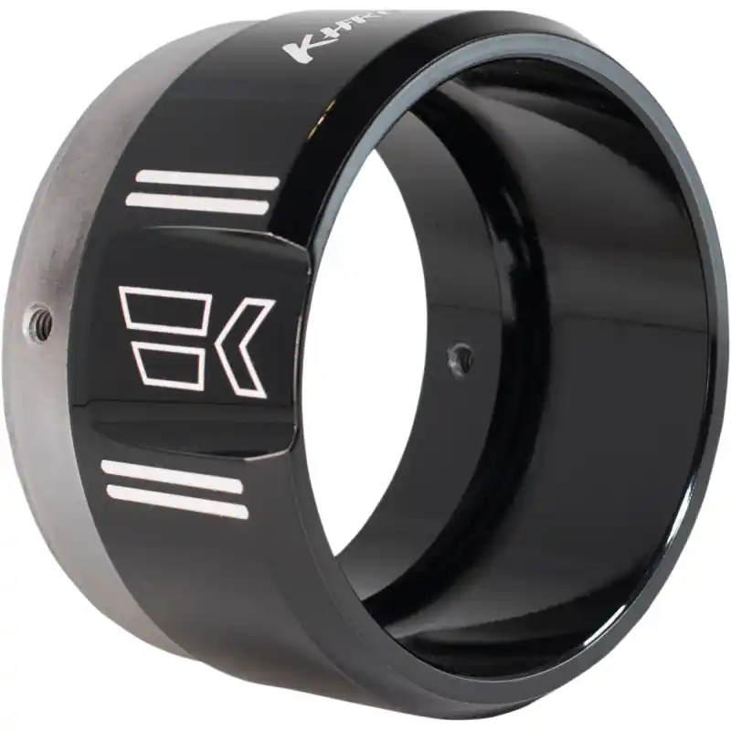 Top-Seller KHROME WERKS - ENDKAPPE 4.5KLASSIC LINKS SCHWARZ