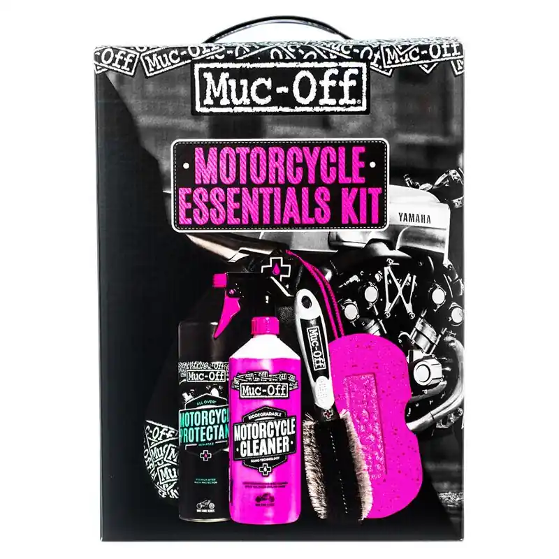 MUC-OFF - MOTORRAD ESSENTIALS KIT Solange Der Vorrat Reicht