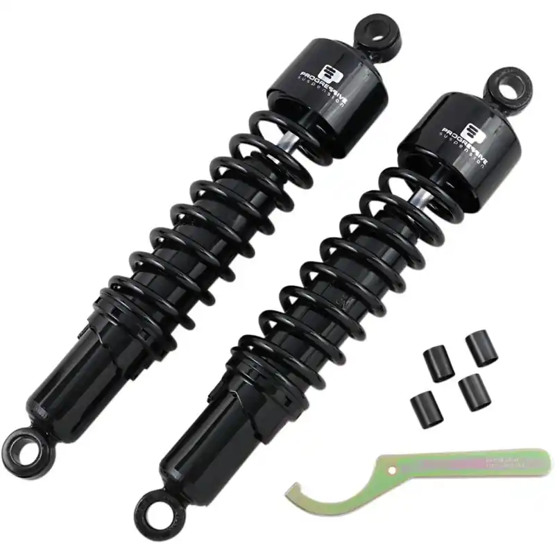 Schneller Versand PROGRESSIVE SUSPENSION - DÄMPFER 412 THRUXTON SCHWARZ HD
