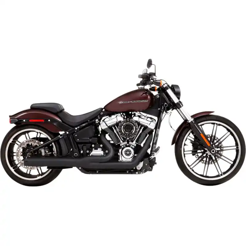 Preisreduziert RINEHART RACING - SYSTEM 2-1 SOFTAIL M8 BK/BK