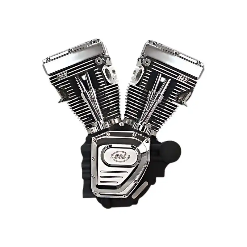 S&S CYCLE - MOTOR T124LC BLK 07-16FL Versand Am Gleichen Tag