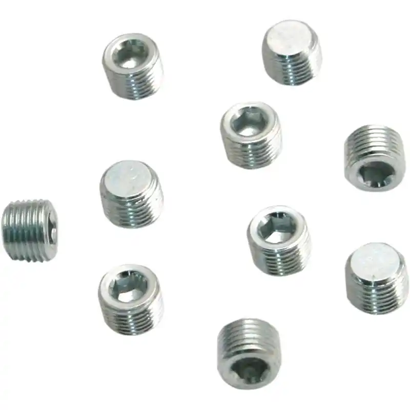 Kostenloser Versand S&S CYCLE - STECKER 1/8NPT 10PK