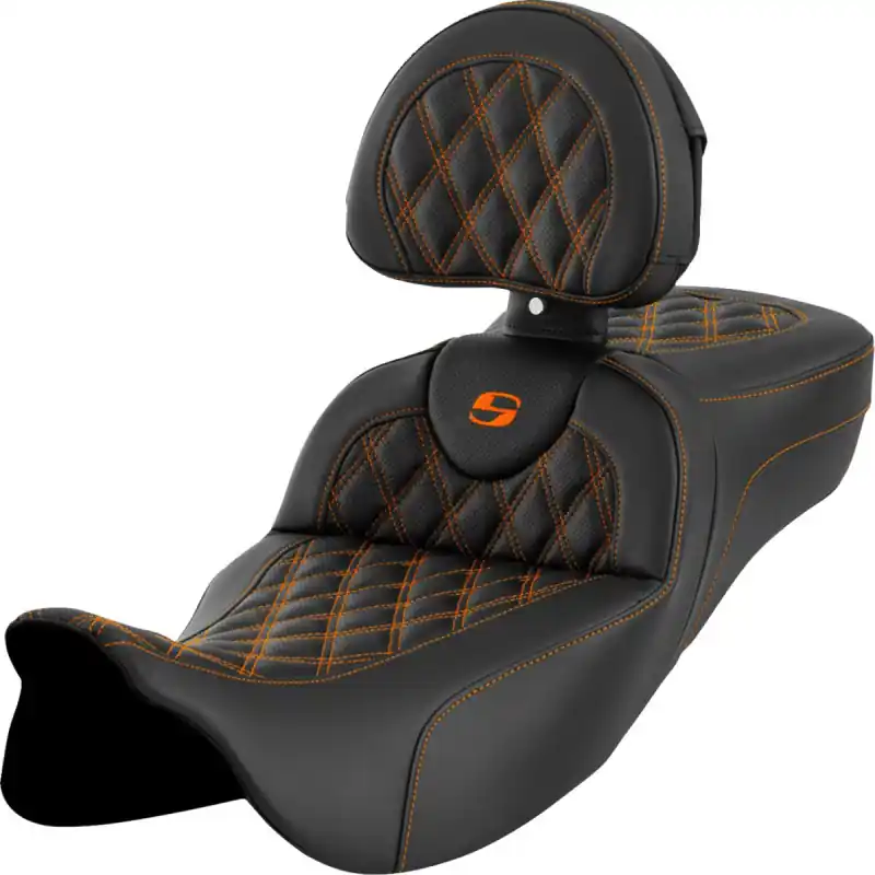 Top-Seller SADDLEMEN - SEAT ROADSOFA LS EXT RCH ORANGE