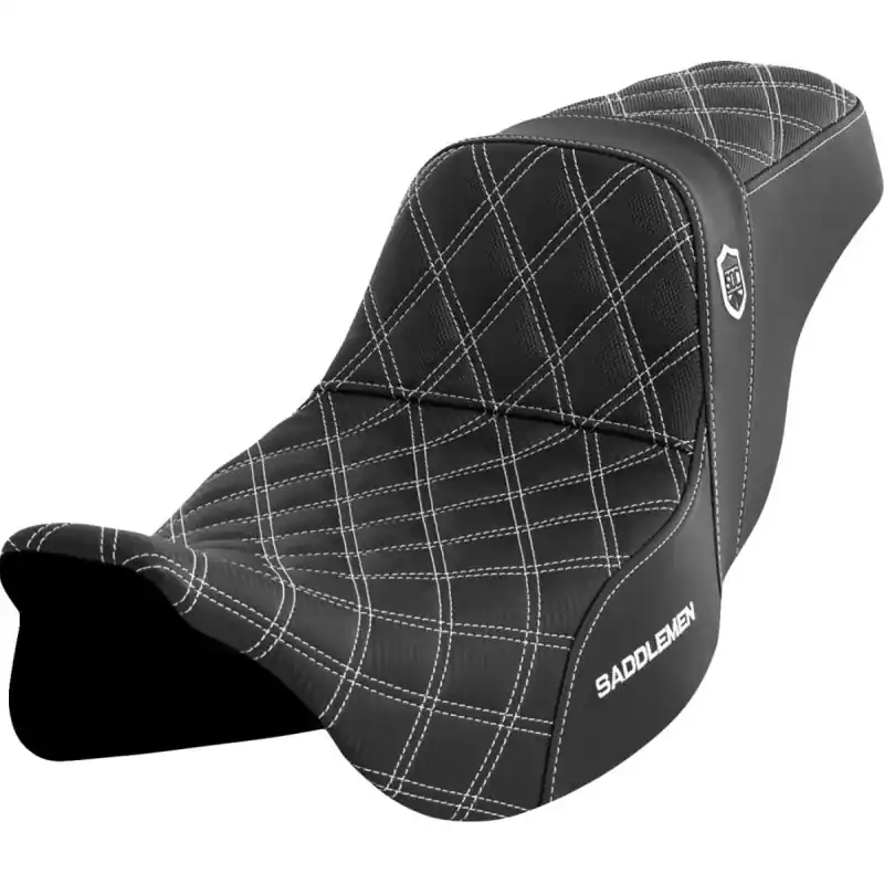 SADDLEMEN - SEAT SDC PERF GRIPPER WEISS ST Preisknaller