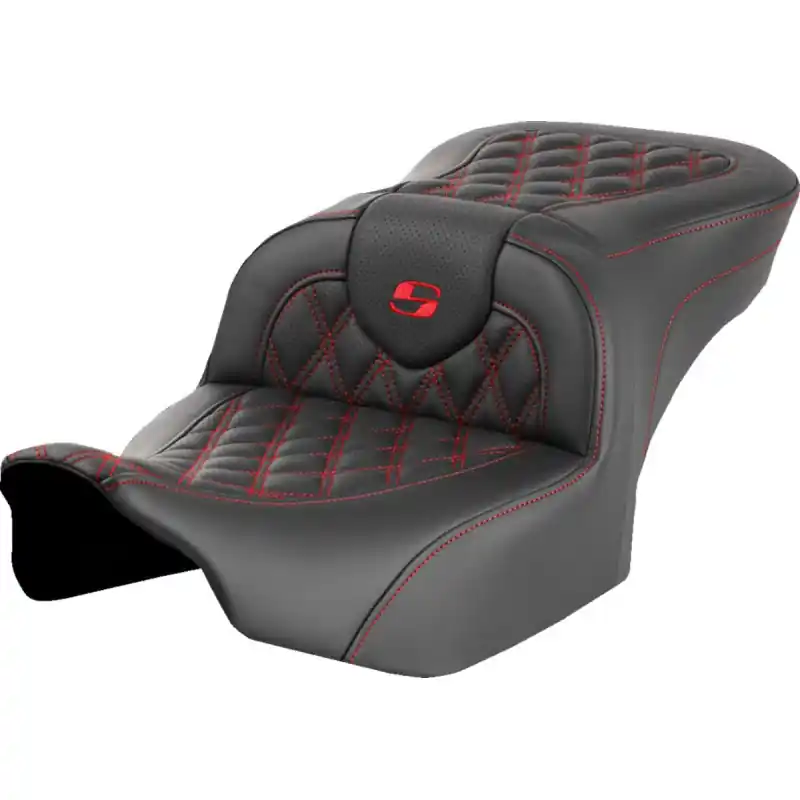 SADDLEMEN - SEAT ROADSOFA LS ROTE NAHT Begrenztes Angebot