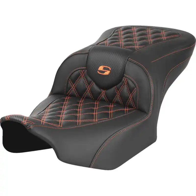 Zertifiziert SADDLEMEN - SEAT ROADSOFA LS CF ORANGE STI
