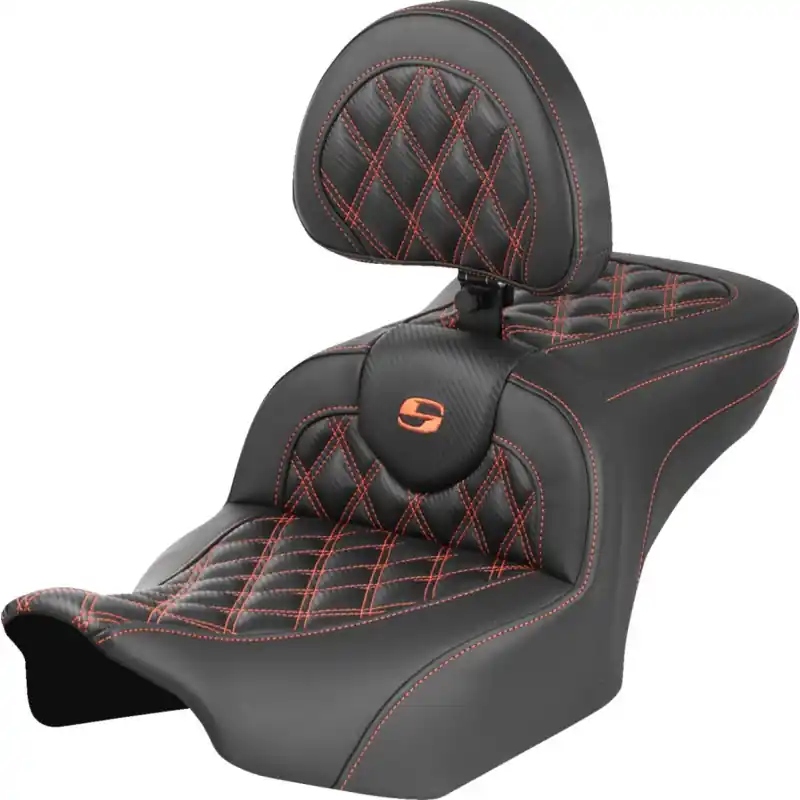 SADDLEMEN - SEAT ROADSOFA LS CF W/BR ORANGE Nur Heute