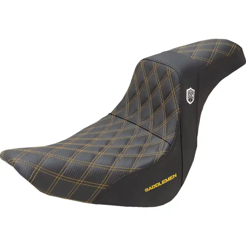 Neuheit SADDLEMEN - SEAT SDC PERF GRIP GLD ST