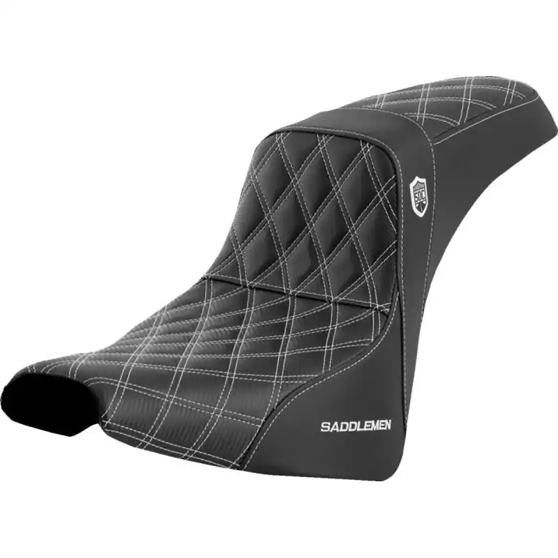SADDLEMEN - SEAT SDC PERF GRIPPER WEISS ST Abverkauf