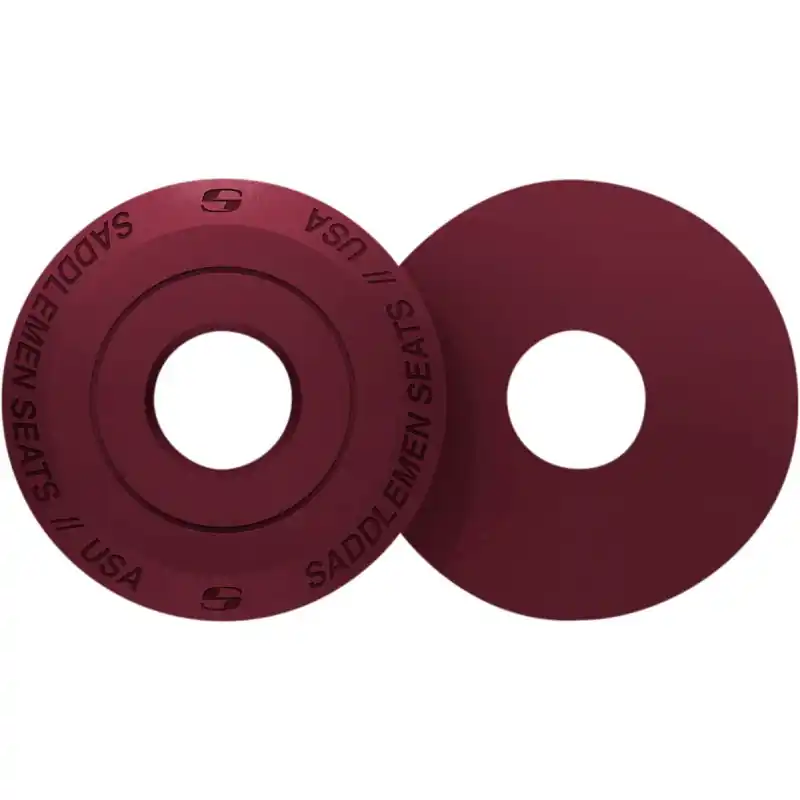 Top-Seller SADDLEMEN - SEAT FENDER WASHER BURGUNDY