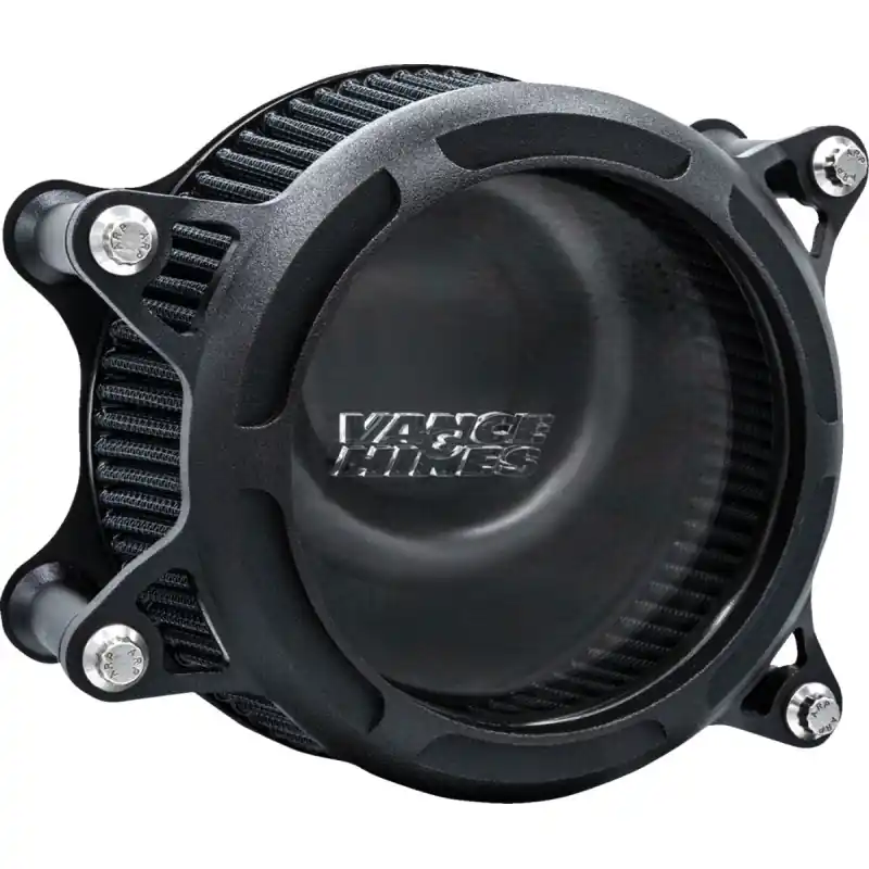 VANCE & HINES - LUFTFILTER VO2 WRINKLE SCHWARZ Geprüft