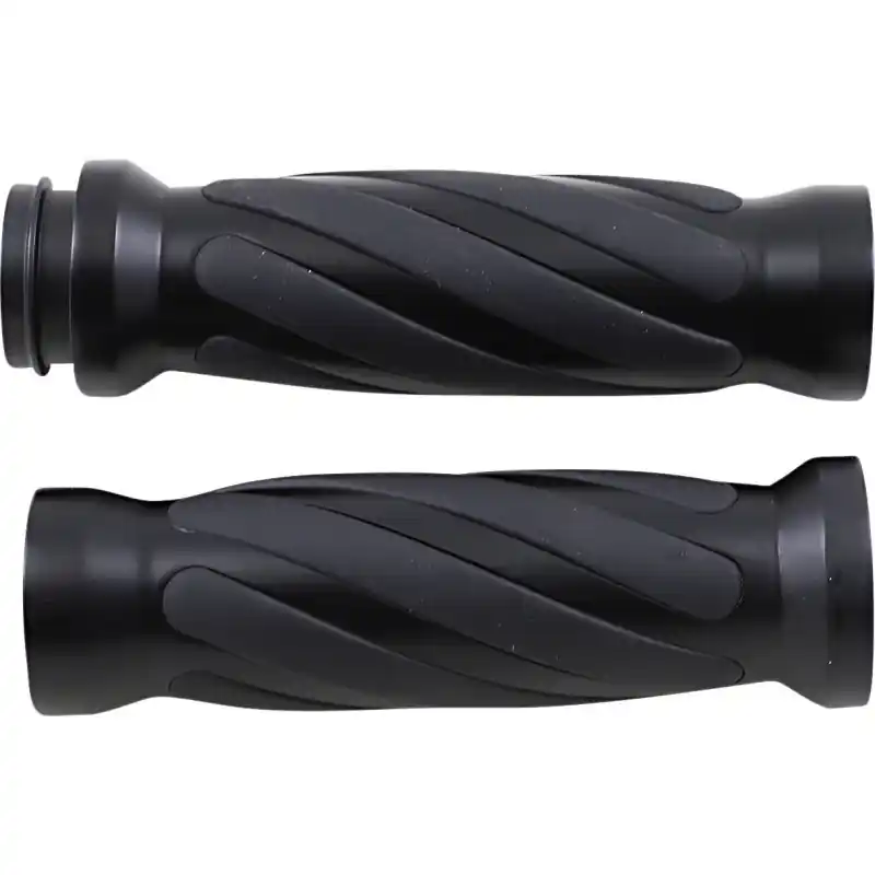 DRAG SPECIALTIES - GRIP MBLACK TWISTED TBW Top-Angebot