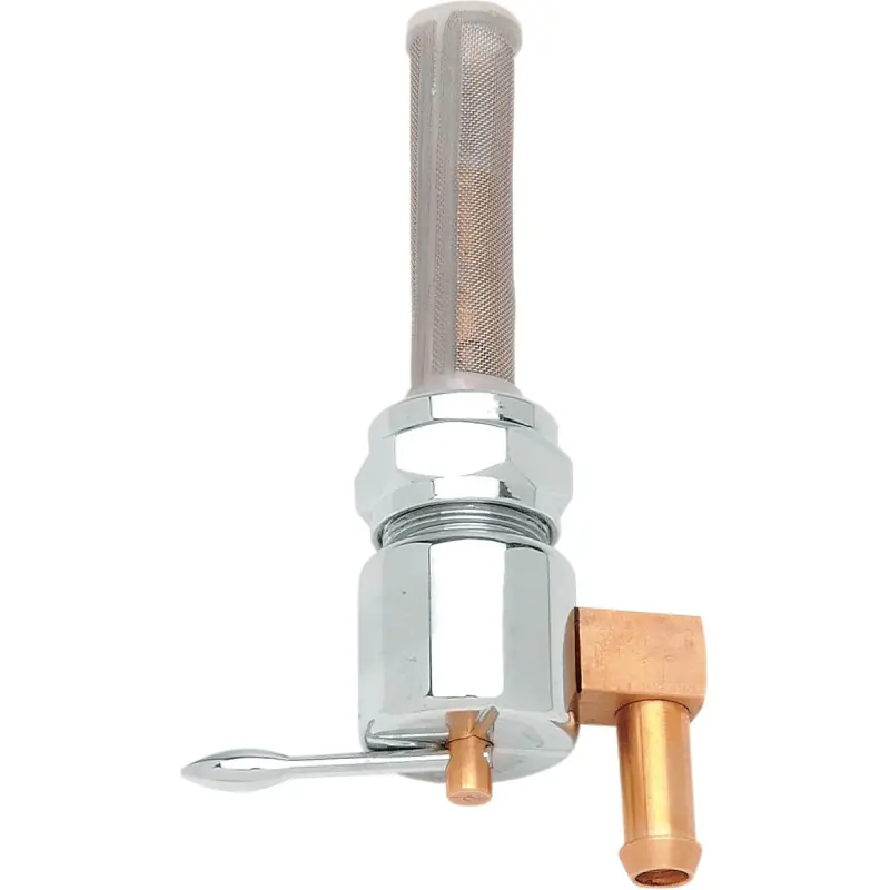 DRAG SPECIALTIES - PETCOCK RND CHR 5/16 UNTEN Ausverkauf