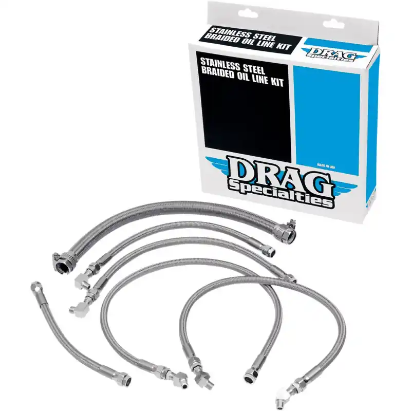 Preisknaller DRAG SPECIALTIES - SS ÖLLEITUNGS-KIT 90-E92 ST