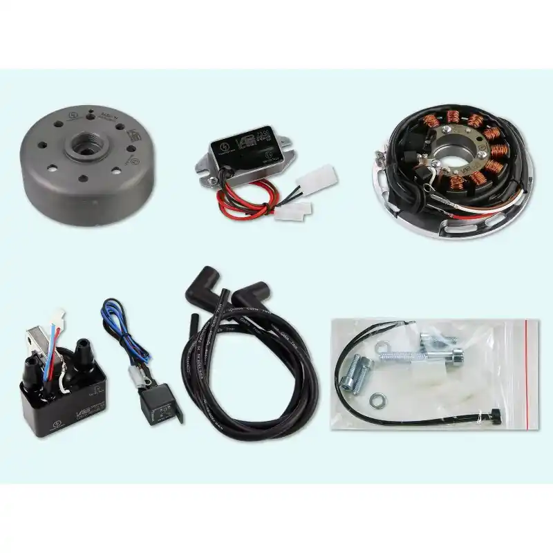 Lichtmaschine kontaktlose Vape Zündung für Suzuki GT/T 20/200/250/500/GT125; Original mit Unterbrecher; 1968-1975; Rotor mit Schraube befestigt Beliebt