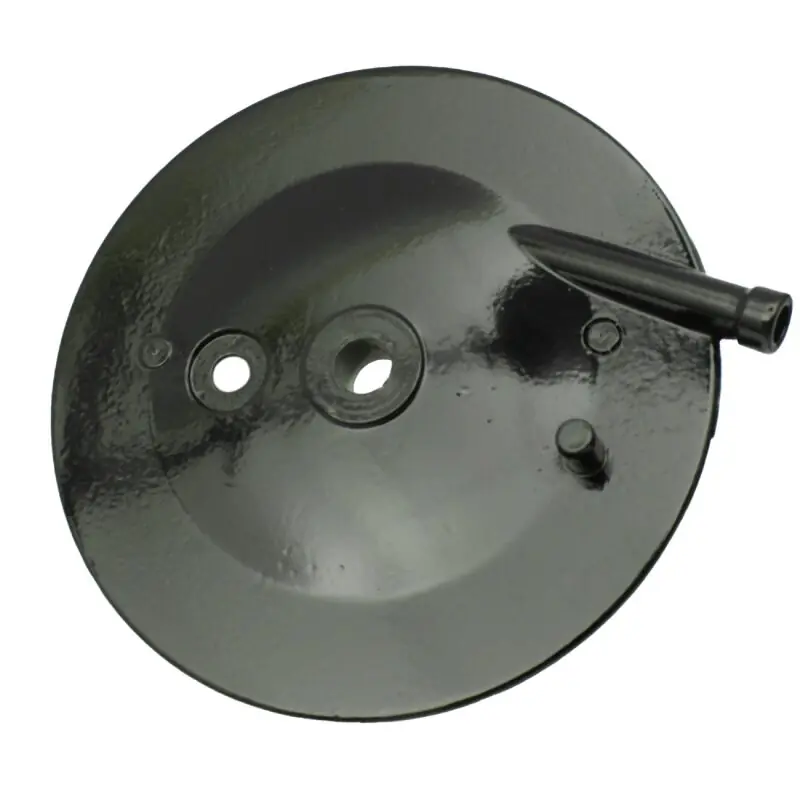 Sichere Zahlung Bremsschild hinten schwarz beschichtet Trommel Bremse für Simson KR51 Schwalbe Star Ankerplatte, 1. Ausführung, Bremszug innenliegend
