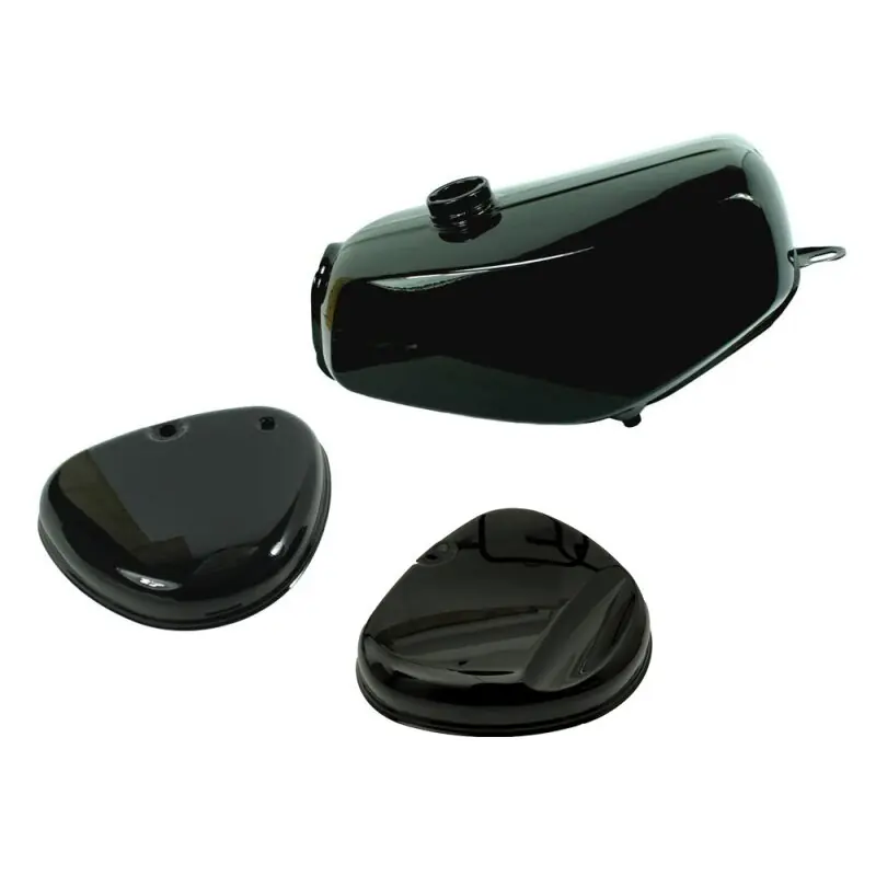 Lackset Tank + Enduro Seitendeckel schwarz für Simson S51 S50 S70 Kraftstoffbehälter Direktkauf