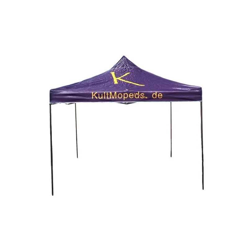 KultMopeds.de Pavillon Rennzelt Race tent Partyzelt Sonnenschutz Regenschutz fürSimson S51 S50 SR50 S53 KR51 Schwalbe KTM Suzuki Beta Yamaha Hondas Husqvarna GasGas Cross orange Fanartikel 3x3m Neuheit