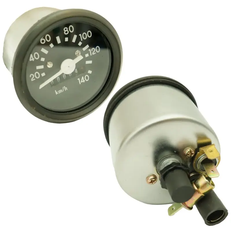 Nur Heute 140km/h Tuning Tachometer für Simson S51 S60 S70 S50 S53 60mm Armatur mit Leerlaufkontrolle + Beleuchtung
