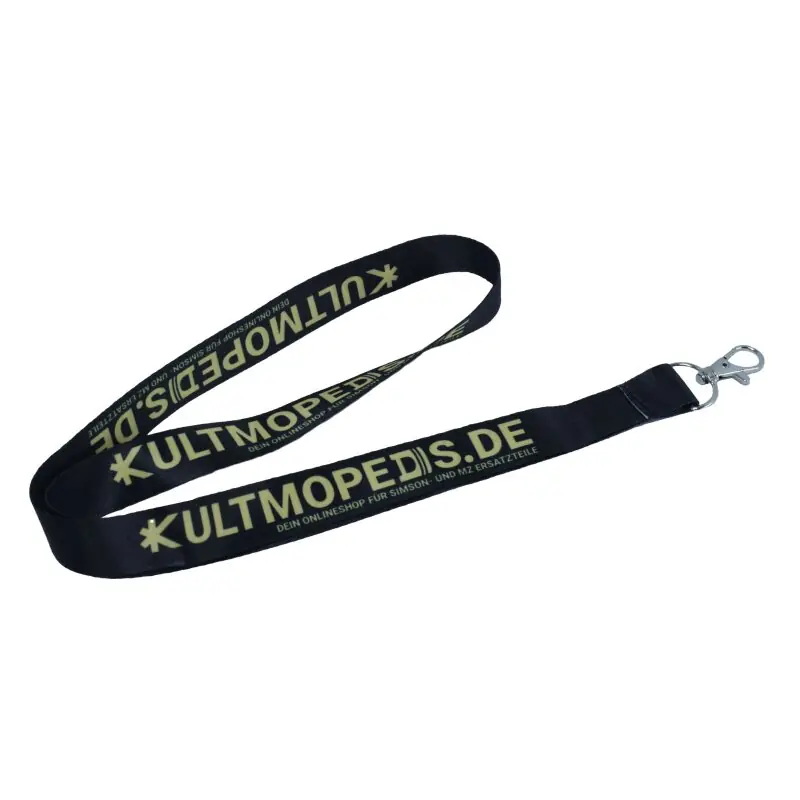 KultMopeds.de Schlüsselband schwarz für Simson S51 S50 S70 Schwalbe KR51 Star Sperber Habicht Beliebt