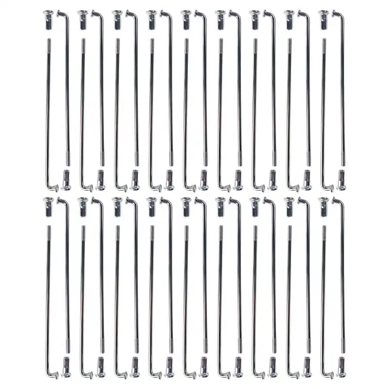 Neuheit 36 XXL Speichen mit Nippel chrom M5 verstärkt für Simson S51 S50 S53 S70 KR51 Schwalbe Spatz Star Habicht Sperber Duo verchromt