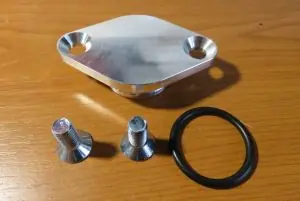 Abdeckung Verteileröffnung poliert Kostenloser Versand