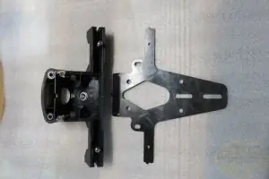 Rabatt Blinkerhalter V9 hinten neuwertig