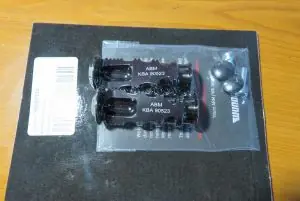 Ausverkauf Fußrasten Set R-Grip schwarz