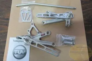 Fußrastenanlage ABM classico mit Teile-Gutachten (ohne Rasten) Schnäppchen