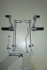 Günstig Fußrastenanlage V35 Imola- V50 Monza, Alu GIFRAP ohne Gutachten