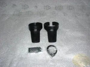 Finale Aktion Gabelprotektor,schwarz Set