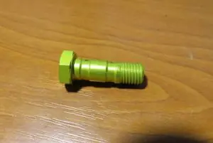 Jetzt Bestellen Hohlschraube Doppelt M10x1,25f. 2 Bremsleitungen gelbgrün