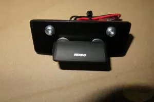 Kennzeichenleuchte LED 256-013 mit Halteplatte aus Alu Garantierte Lieferung