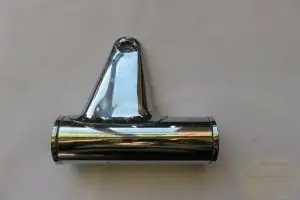 Gratis Versand Lampenhalter T3/Cal. rechts chrom gebraucht