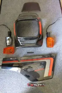 Gratis Versand Lenkerverkleidung Honda CX500 Eurosport Beschädigt