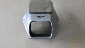 Lenkerverkleidung V65 Lario silber gebraucht Versand Am Gleichen Tag