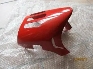 Bestseller Motorspoiler V65 Lario rot eingefärbt