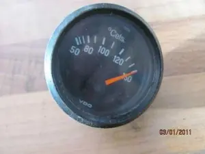 Ölthermometer VDO schwarz inkl. Gebergebraucht Nur Heute