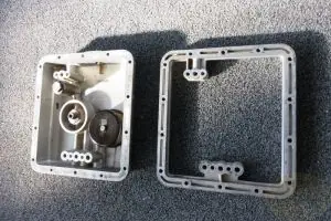 Ölwanne + Zwischenring gr. Mod. gebraucht Preis Gesenkt