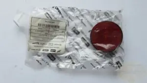 Rückstrahler rund, rot Finale Aktion