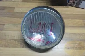 Super-Preis Scheinwerfer H4 Schwarz mit Chromring154mm, z.B LM1 gebraucht