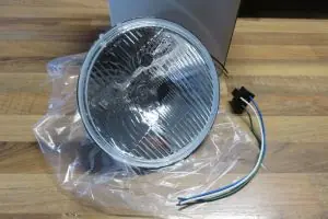 Scheinwerfereinsatz H4 rund, 170mm,geprägtes Glas Angebot