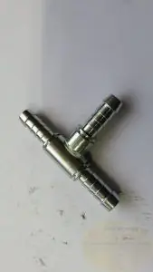 Kracherpreis Schlauchverbinder T form 8mm Metall